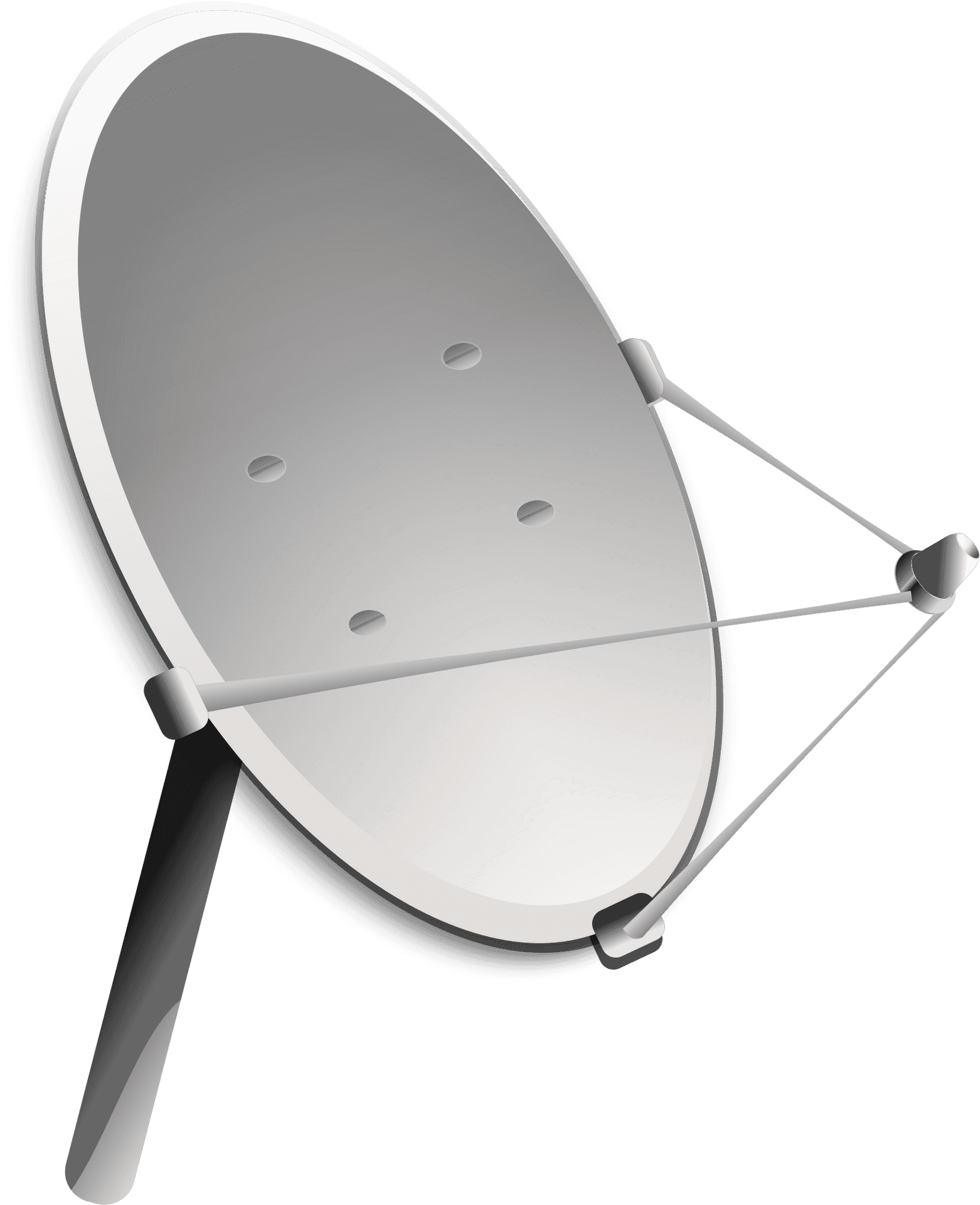 Satellite Dish Graphic PNG Image