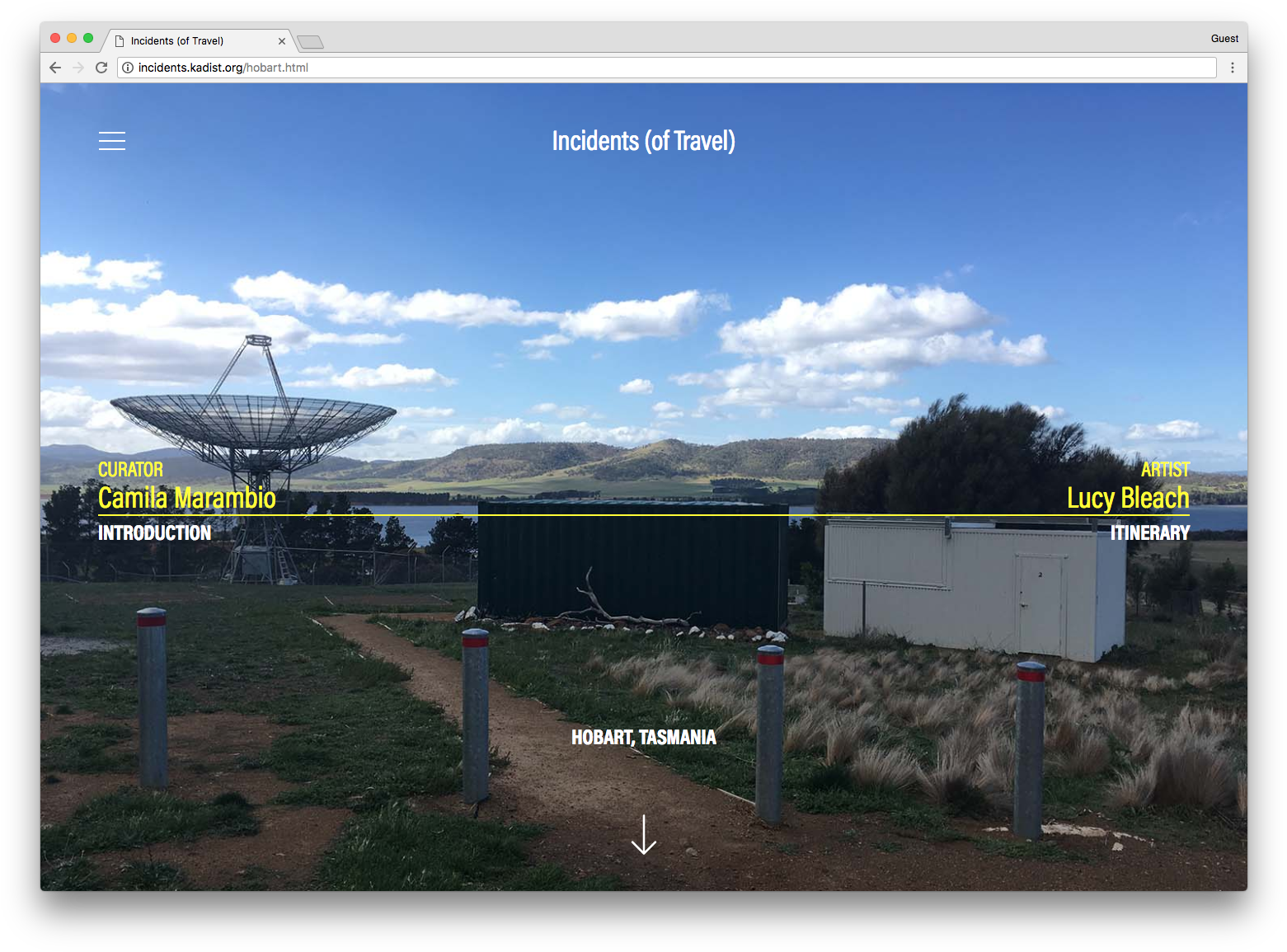 Satellite Dish Overlooking Hobart Tasmania PNG Image