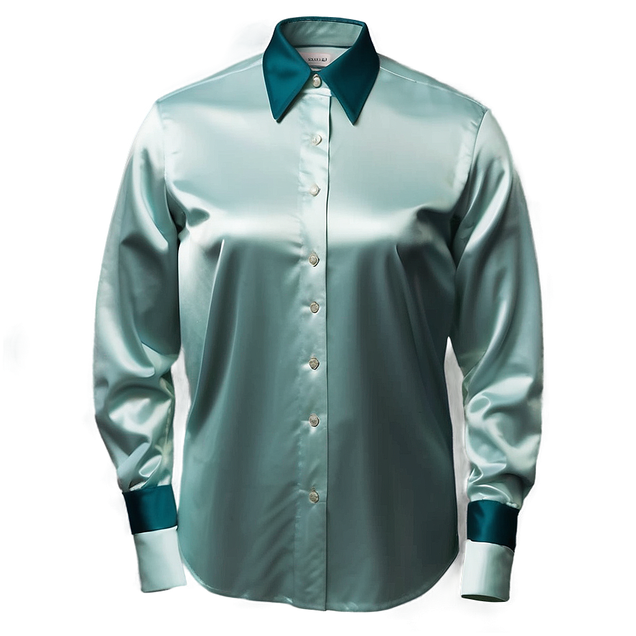 Satin Collar Shirt Png 1 PNG Image