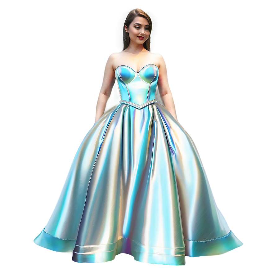 Satin Gown Dress Png Hgh82 PNG Image