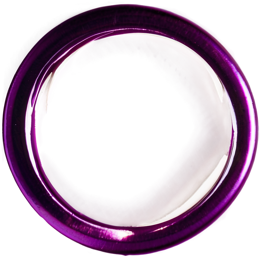 Satin Purple Circle Png Qrf PNG Image