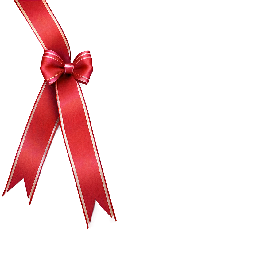 Satin Red Ribbon Bow Png Xxt49 PNG Image