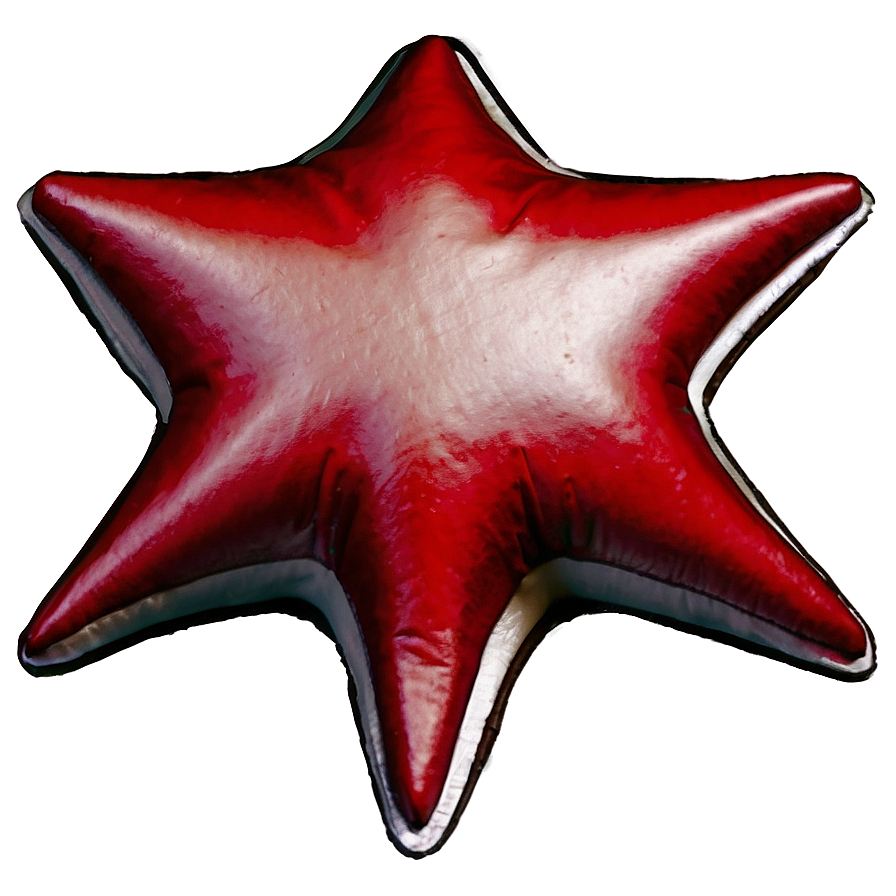 Satin Red Star Png Tpi26 PNG Image