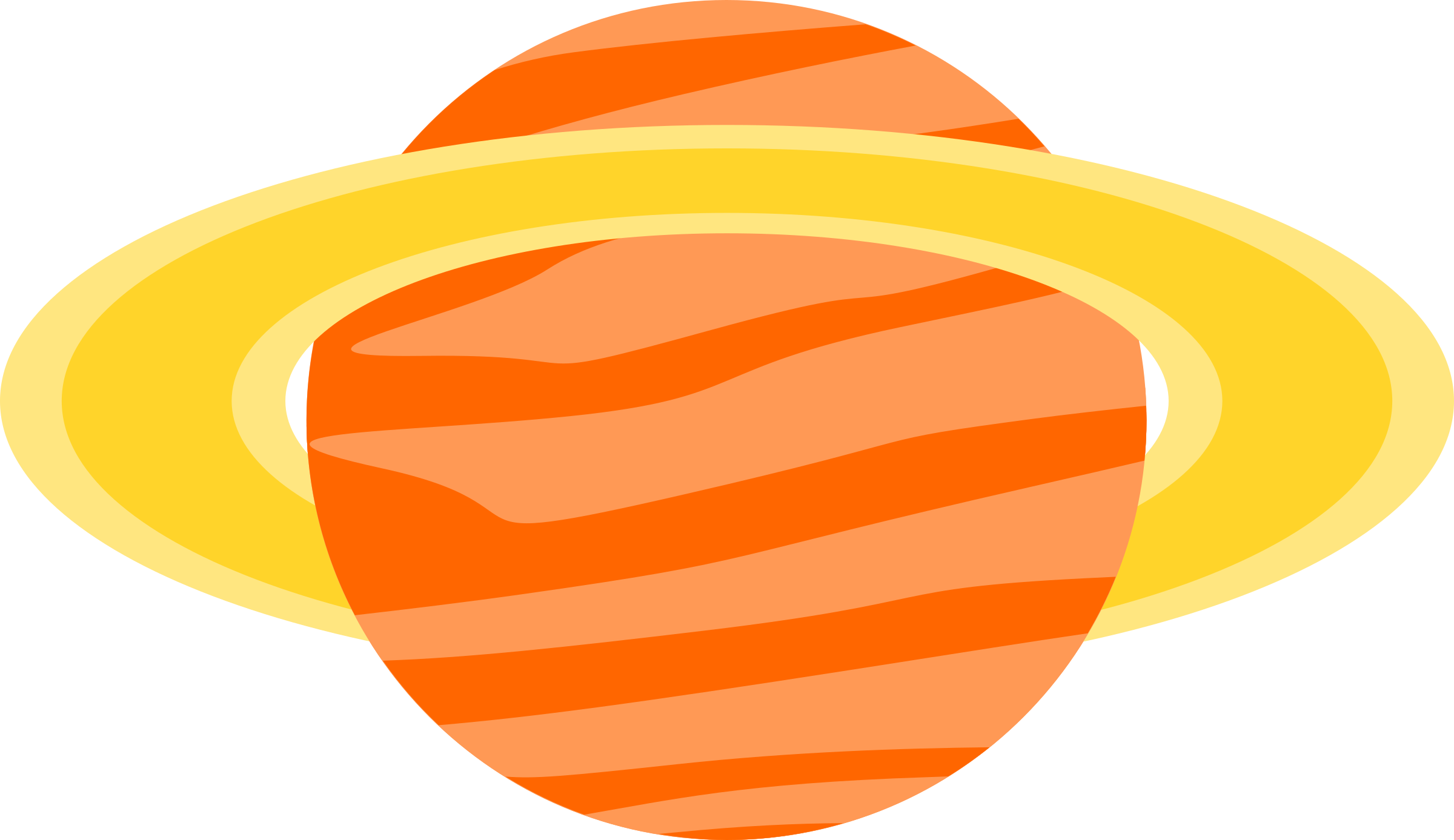 Saturn Illustration Vector PNG Image