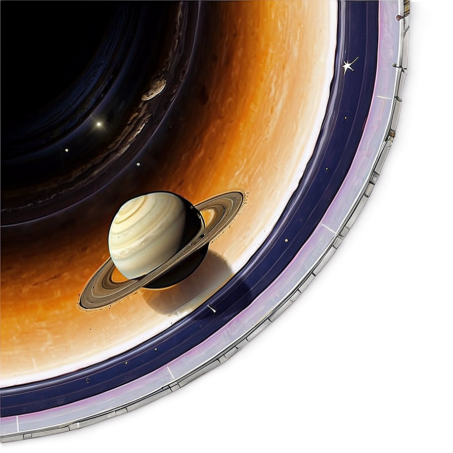 Saturn In The Solar System Png 53 PNG Image