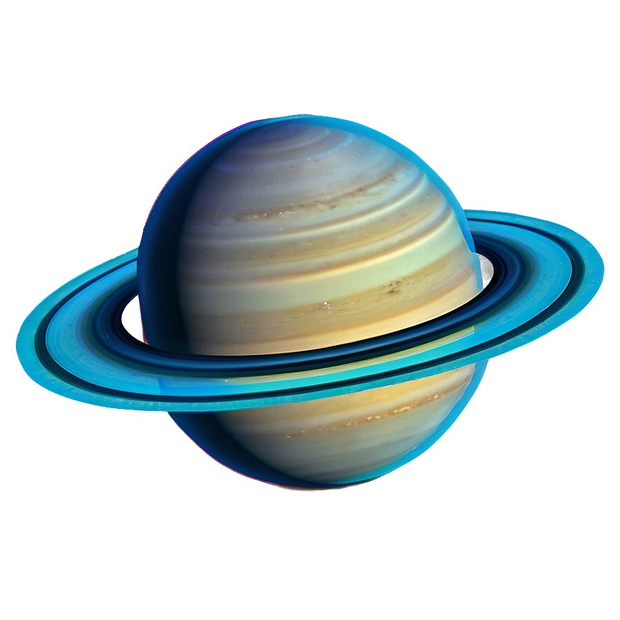 Saturn With Aurora Png Oqi83 PNG Image