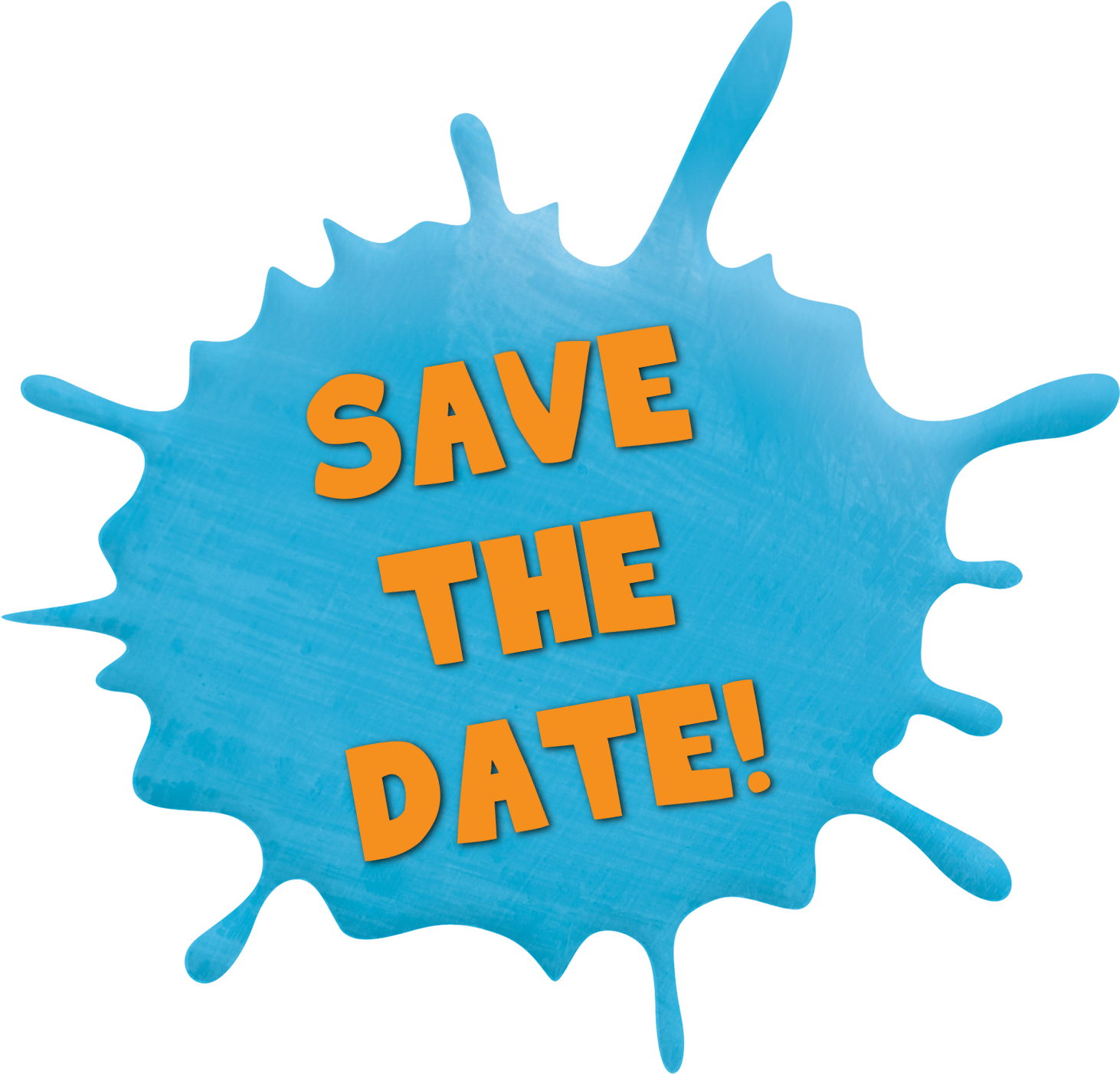 Save The Date Announcement PNG Image