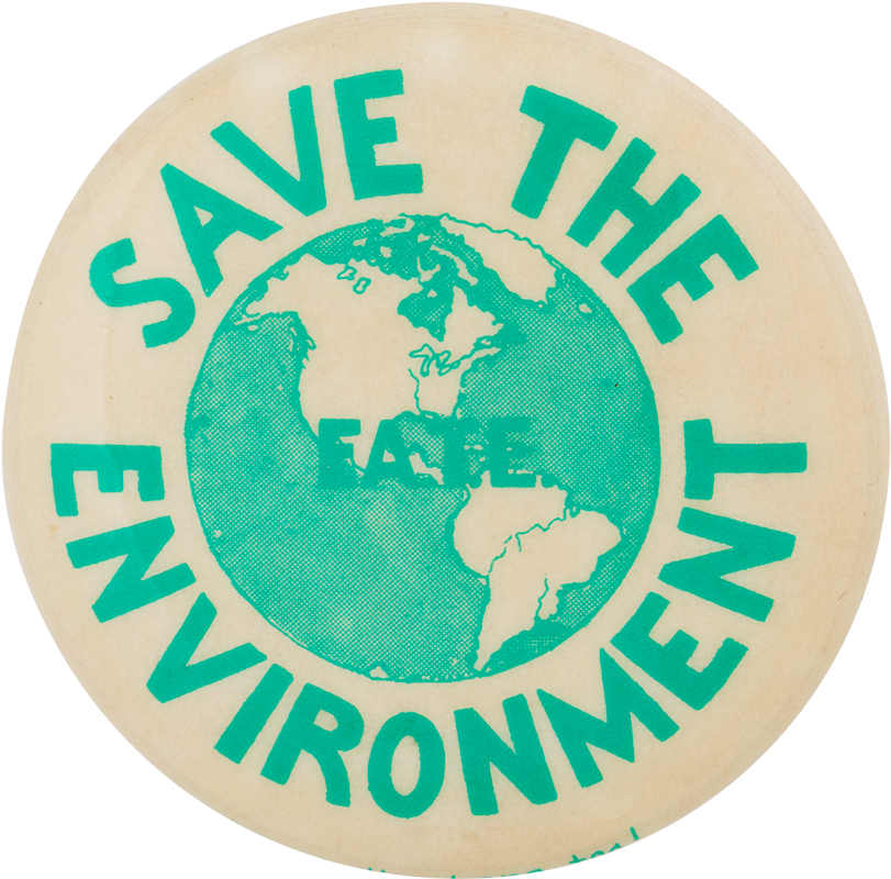 Save The Environment Sticker PNG Image