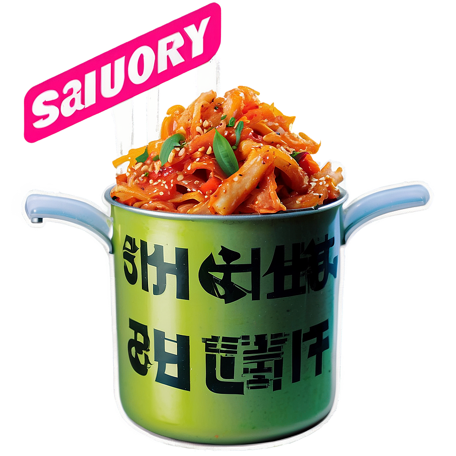 Savory Kimchi Delight Png 06252024 PNG Image