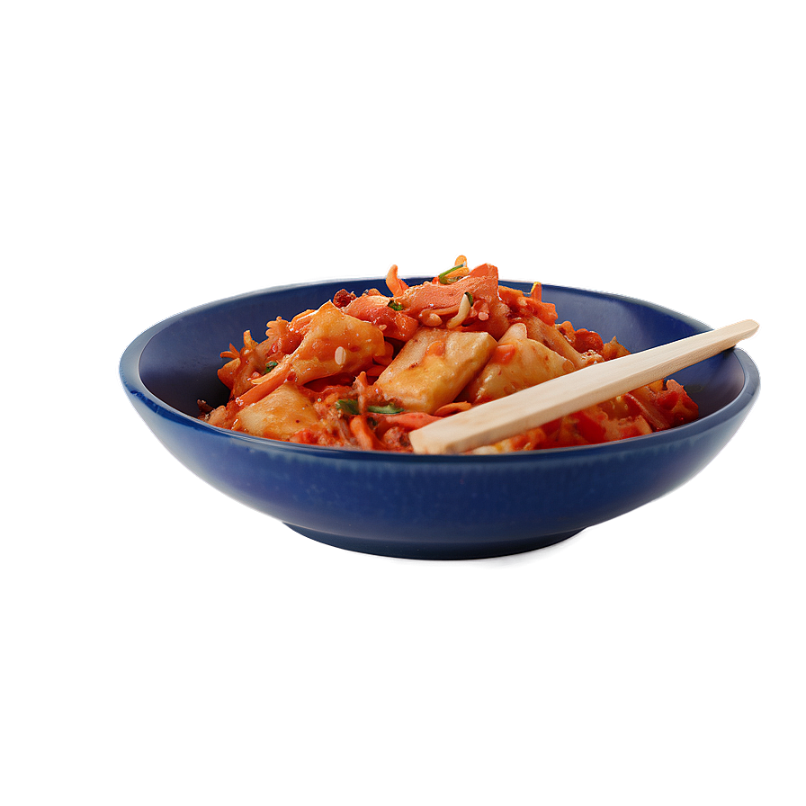 Savory Kimchi Delight Png Tam PNG Image