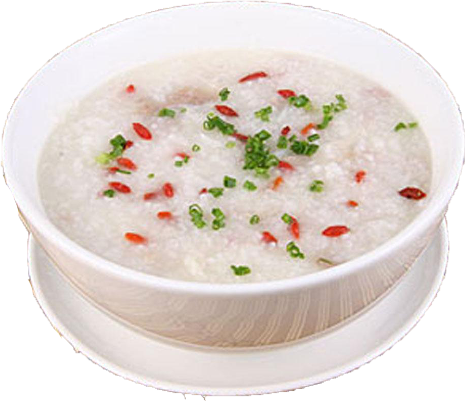 Savory Oatmeal Porridge PNG Image