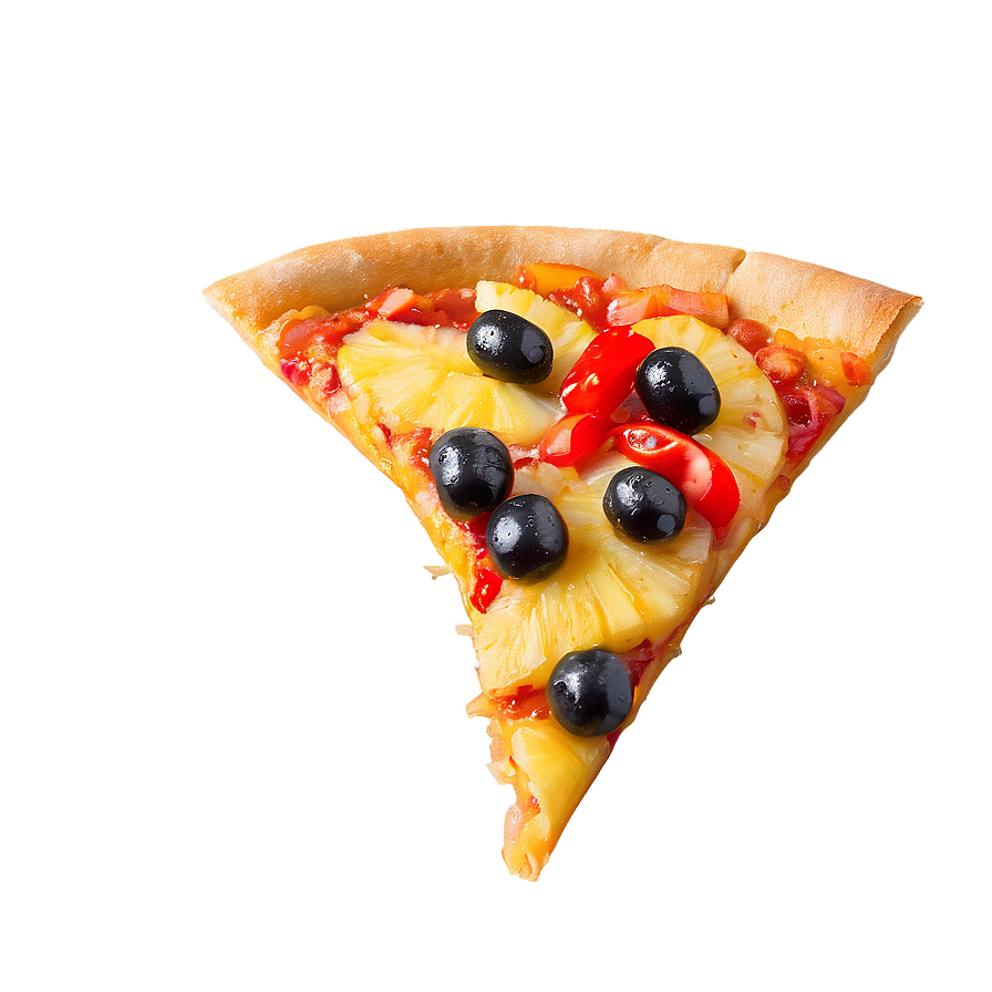 Savory Sweet Pineapple Pizza Png Tve37 PNG Image