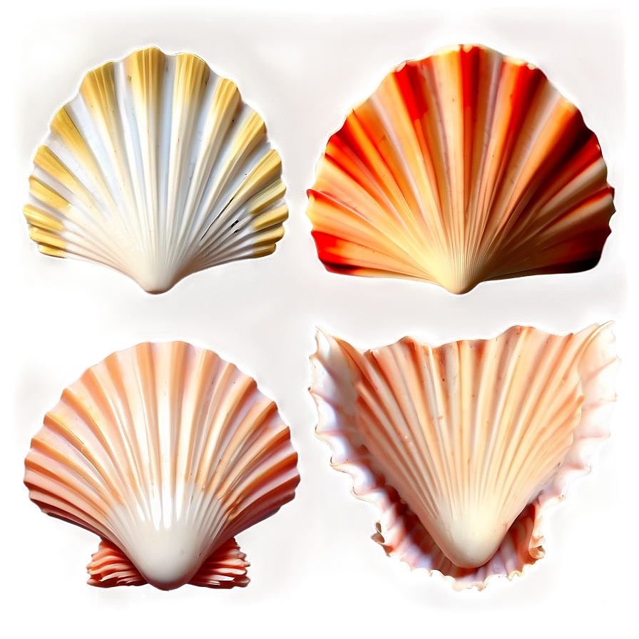 Scallop Shells Collection Png 06212024 PNG Image