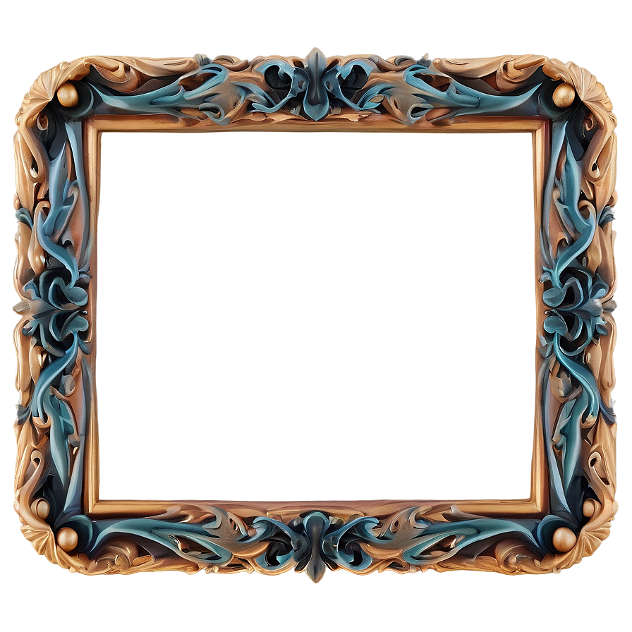 Scandinavian Mirror Frame Png 06212024 PNG Image