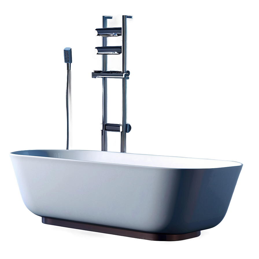 Scandinavian Style Clean Line Tub Png 06282024 PNG Image