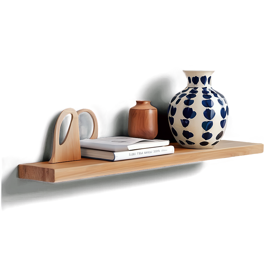 Scandinavian Style Wall Shelf Png 80 PNG Image