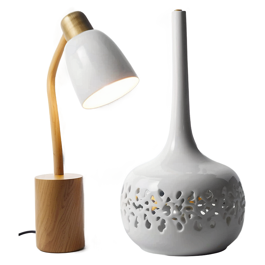 Scandinavian Table Lamp Png Ecl54 PNG Image