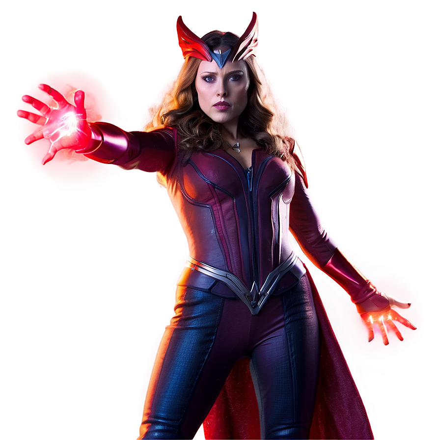 Scarlet Witch Ultimate Power Png 06112024 PNG Image