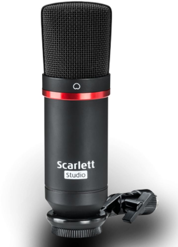 Scarlett Studio Microphone PNG Image