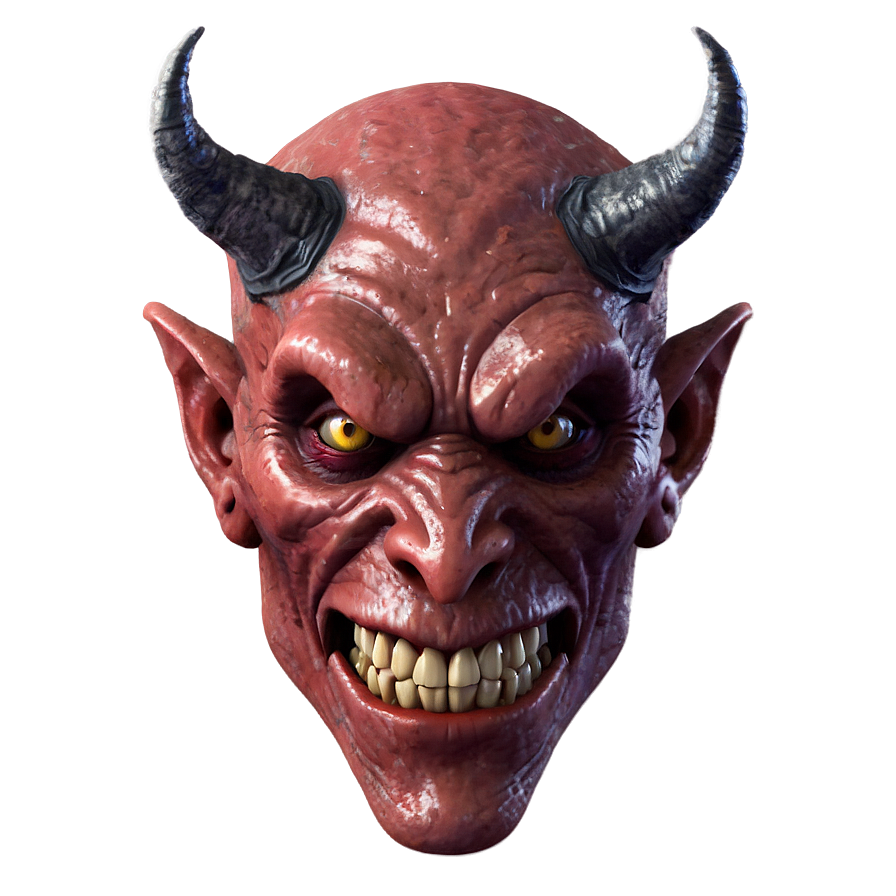 Scary Devil Head Png Cqa PNG Image