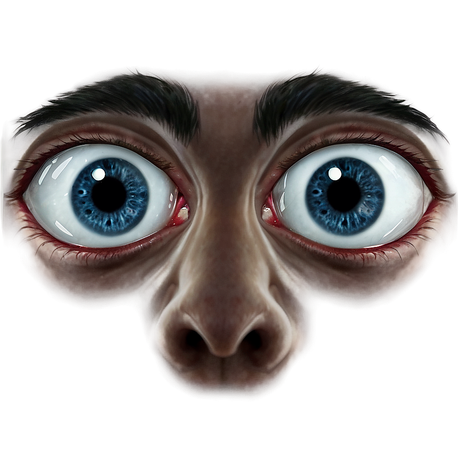 Scary Eyes In Darkness Png Mgy PNG Image