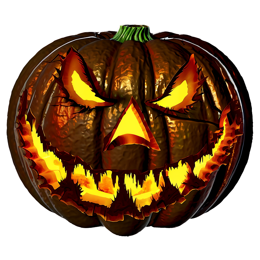 Scary Pumpkin D PNG Image