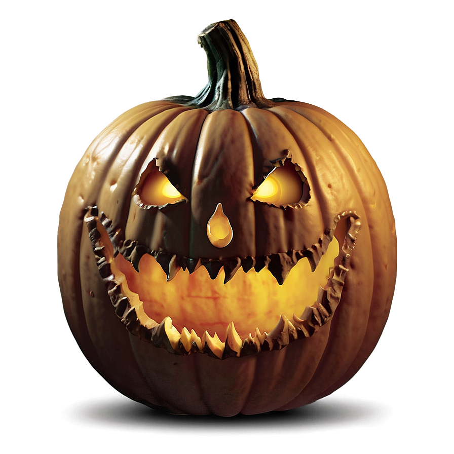 Scary Pumpkin In Moonlight Png Xcs43 PNG Image