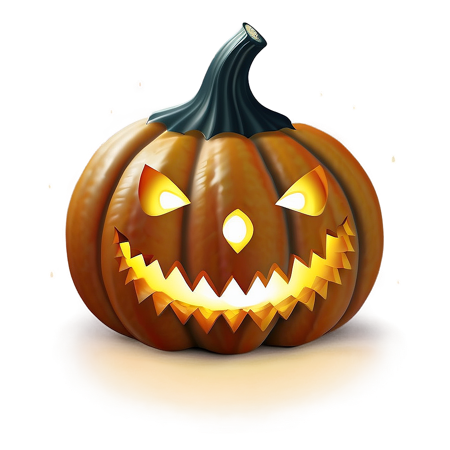 Scary Pumpkin With Candle Png 06292024 PNG Image