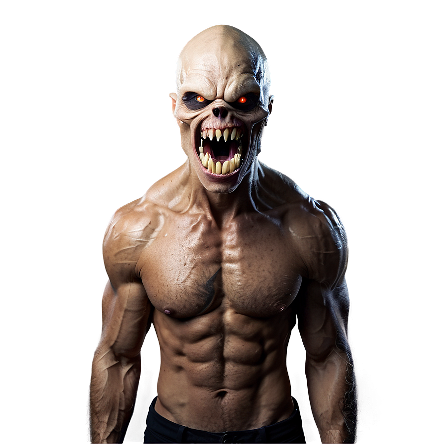 Scary Teeth Monster Png Ydd PNG Image