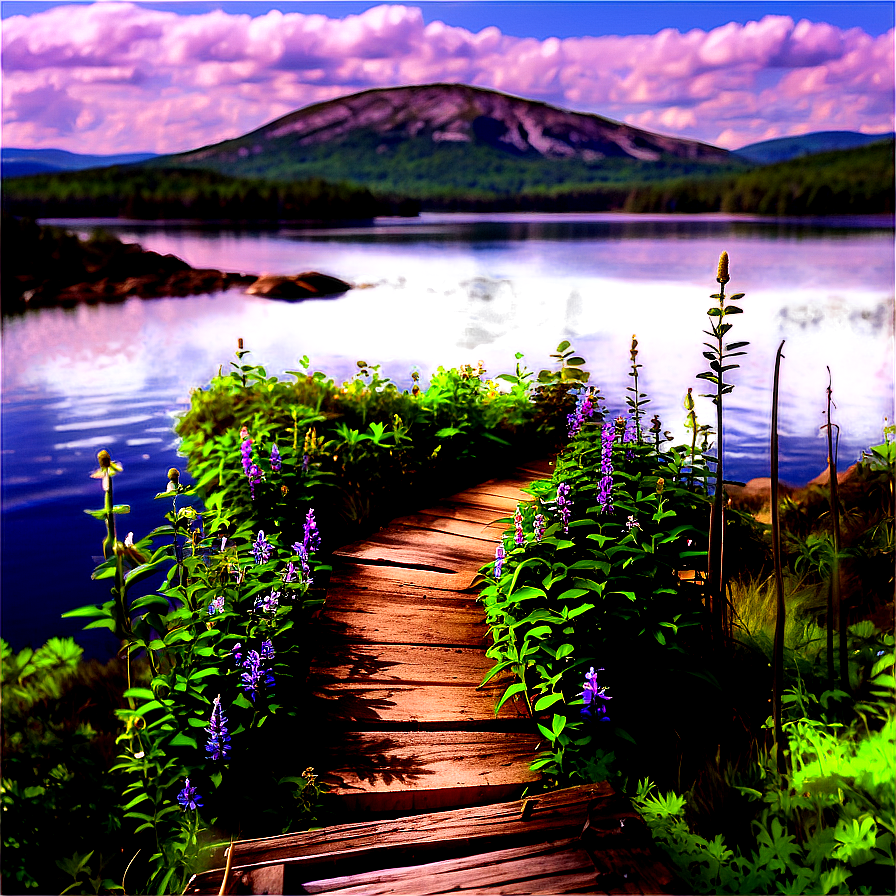 Scenic Hiking Trails Maine Png 37 PNG Image