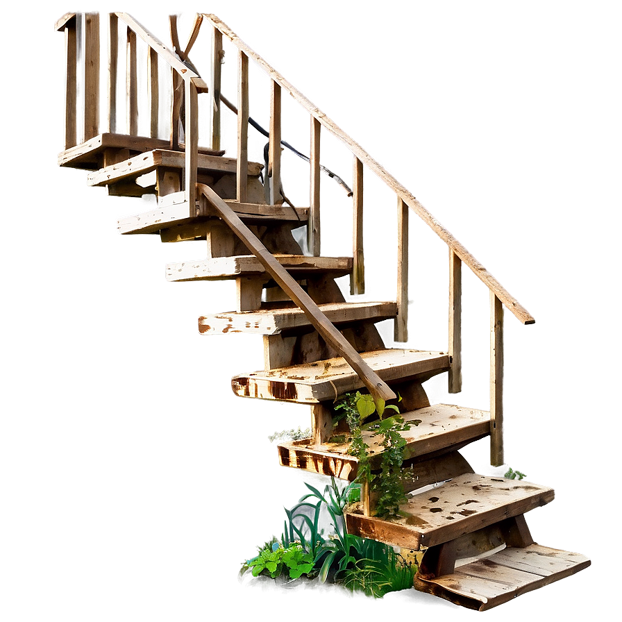 Scenic Outdoor Stairways Png 05242024 PNG Image