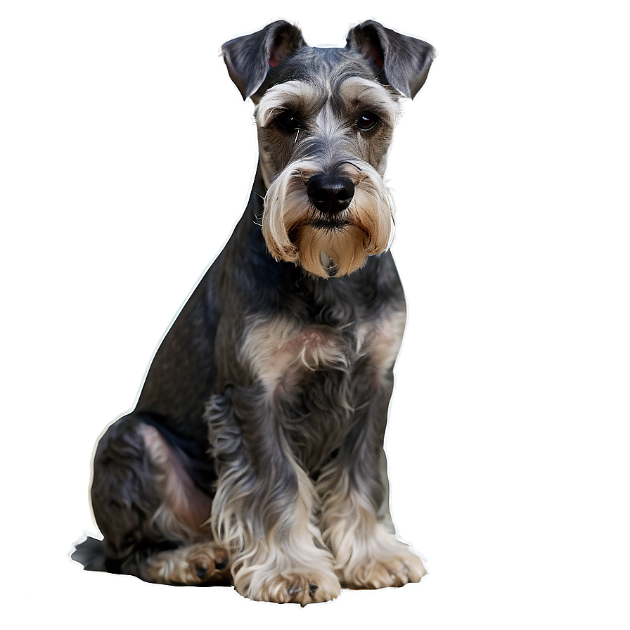 Schnauzer Loyal Companion Png Cwq82 PNG Image