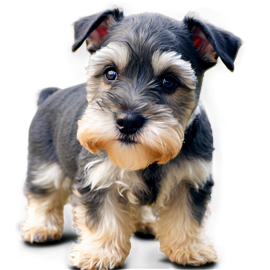 Schnauzer Puppy Eyes Png Rsx93 PNG Image