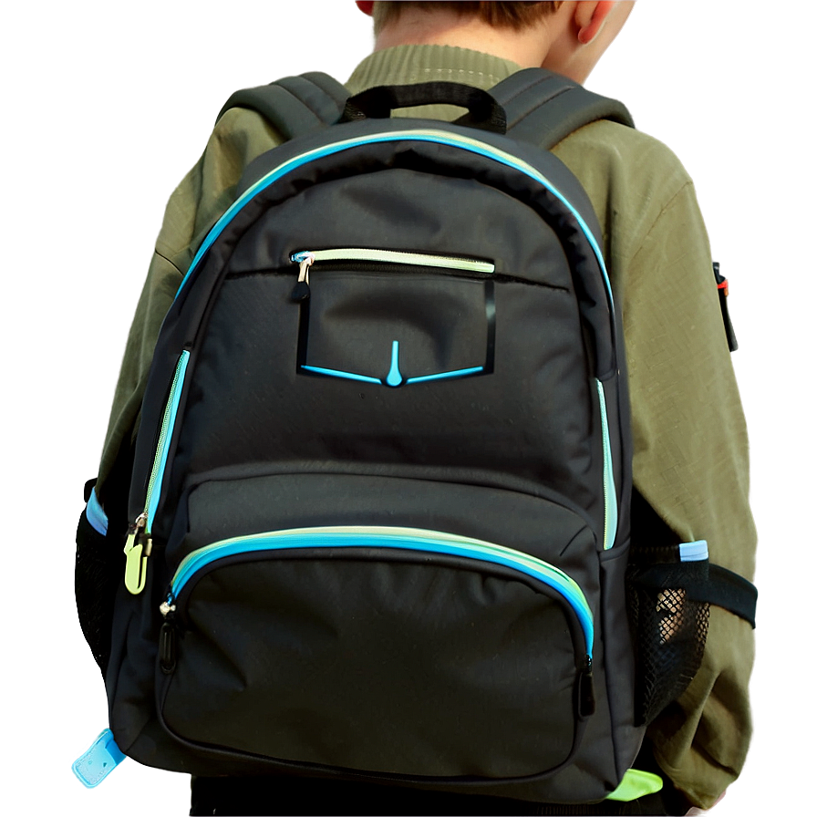 School Backpack Png 15 PNG Image