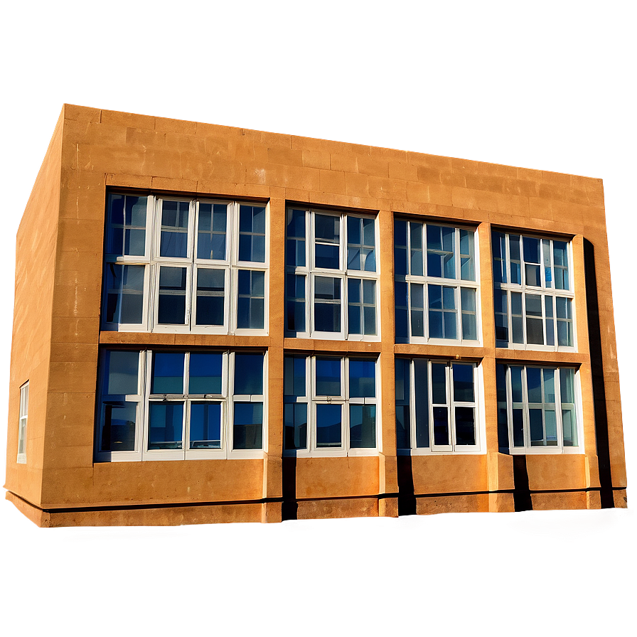 School Building Windows Png 68 PNG Image