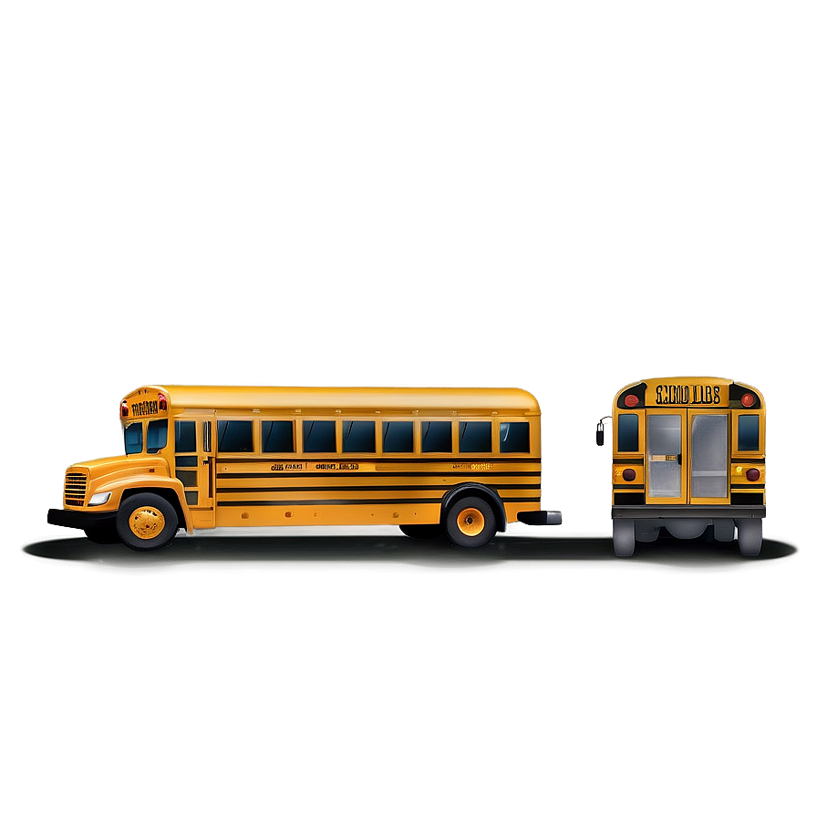 School Bus Outline Png Ail97 PNG Image