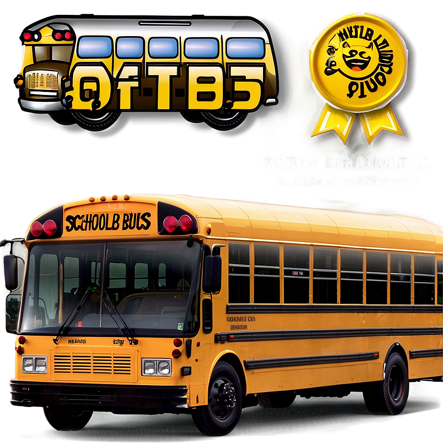 School Bus Safety Features Png 05242024 PNG Image