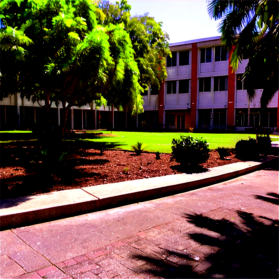 School Campus View Png Pci PNG Image