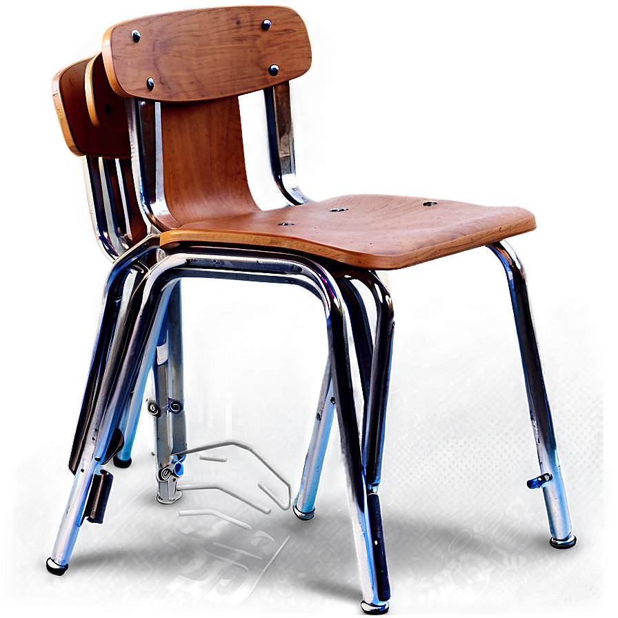 School Chair Assembly Png 06212024 PNG Image