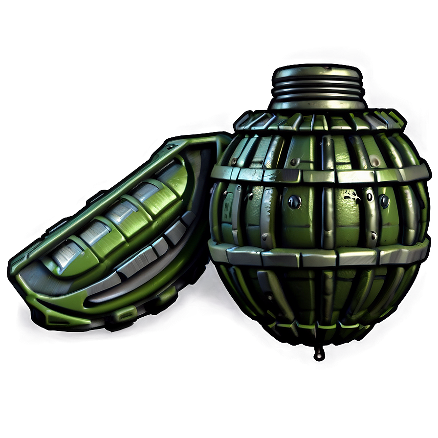 Sci-fi Grenade Png 05242024 PNG Image