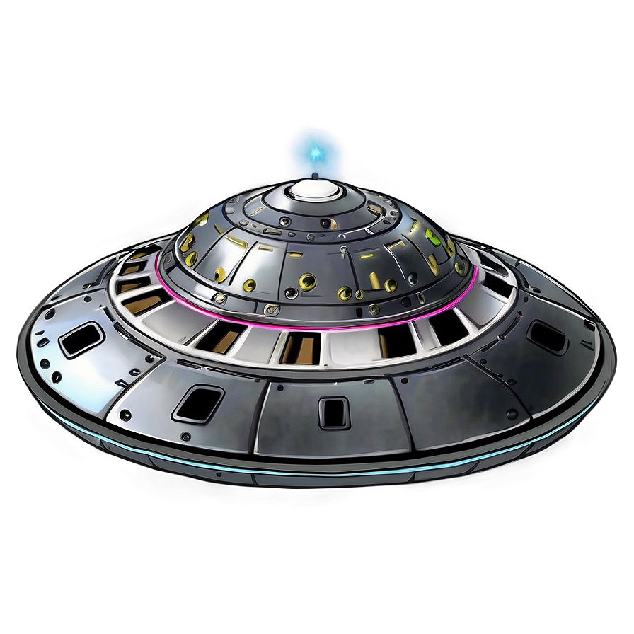 Sci-fi Movie Flying Saucer Png 1 PNG Image