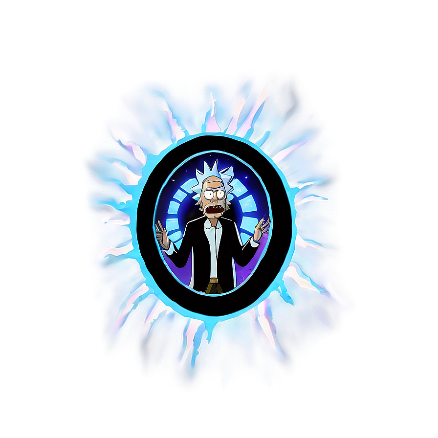 Sci-fi Rick And Morty Portal Png Meu69 PNG Image