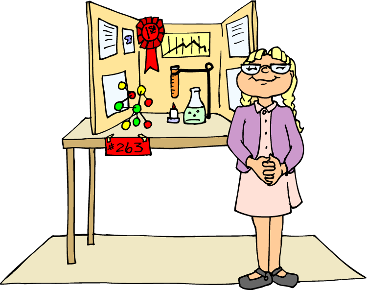 Science Fair Winner Cartoon PNG Image