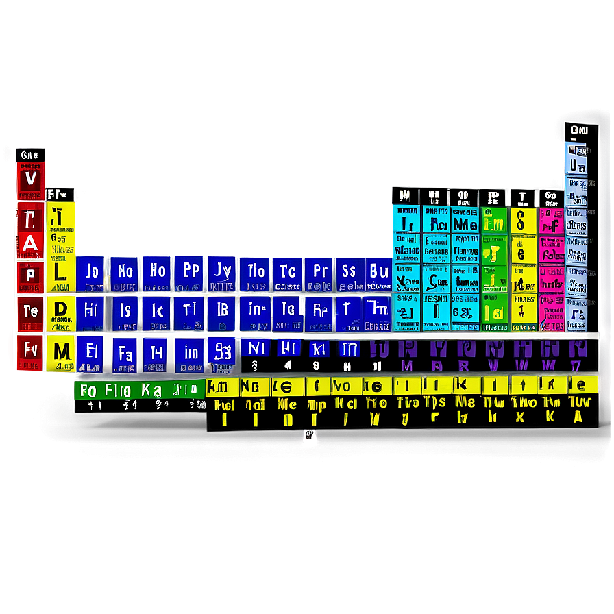 Science Periodic Table Png 36 PNG Image