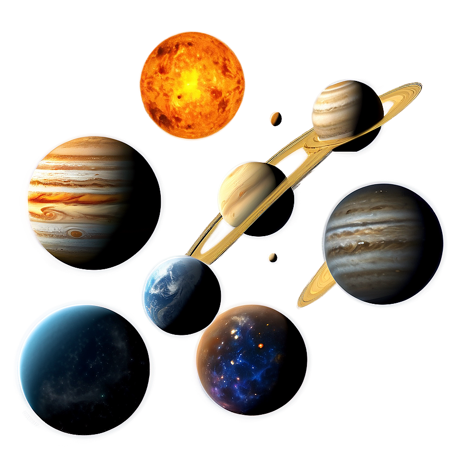 Science Solar System Png Ima PNG Image