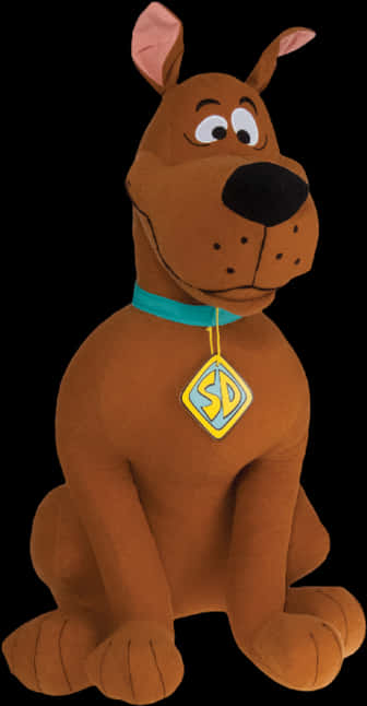 Scooby Doo Character Portrait PNG Image