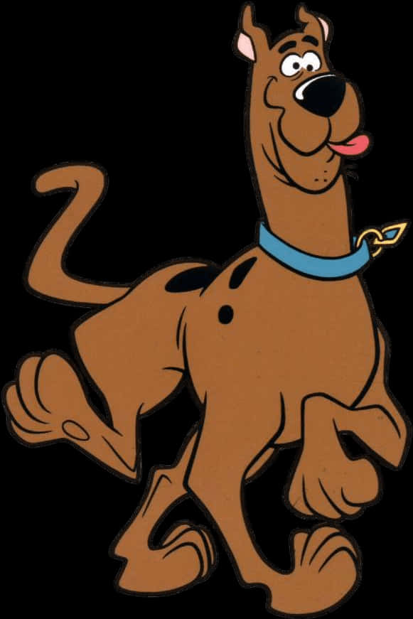 Scooby Doo Classic Pose PNG Image