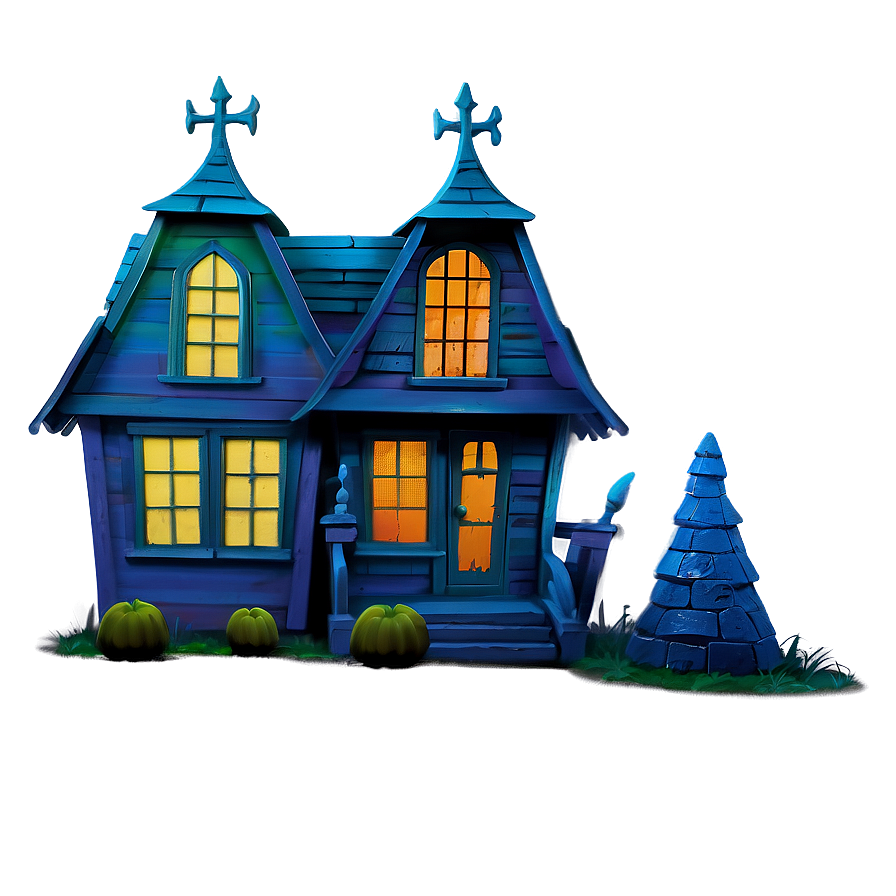 Scooby Doo Haunted House Png Jpv PNG Image