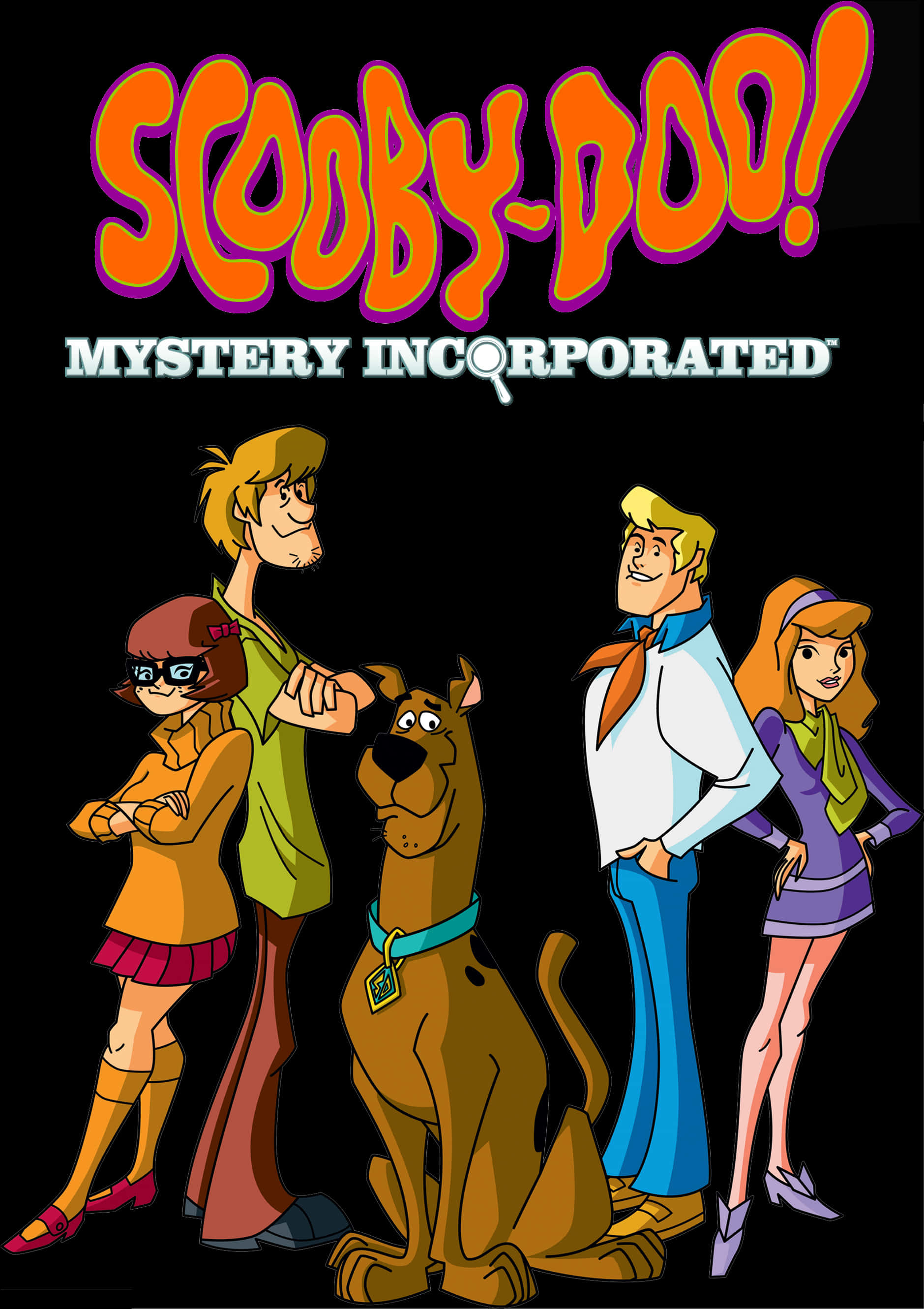 Scooby Doo Mystery Incorporated Poster PNG Image