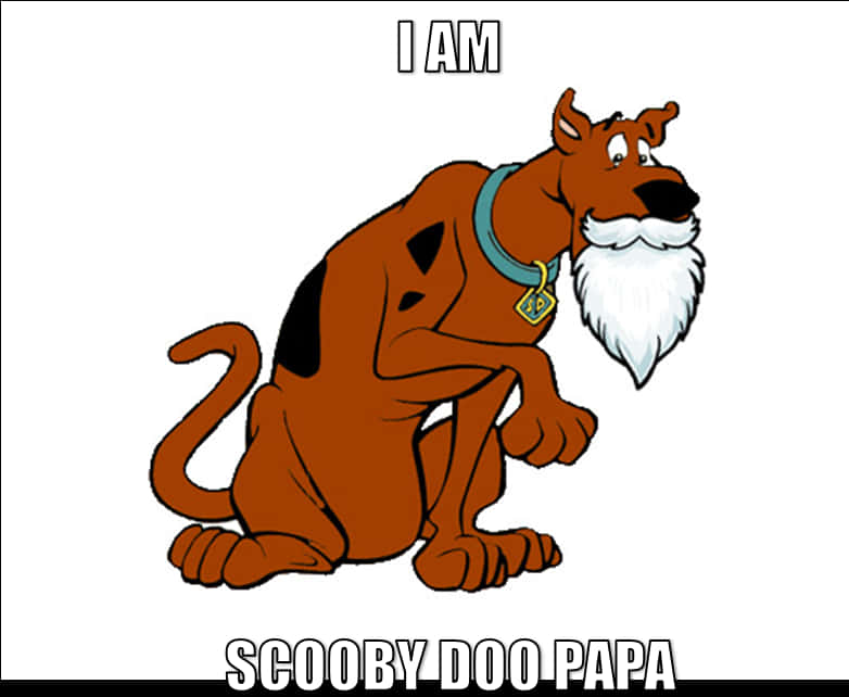 Scooby Doo Papa Meme PNG Image